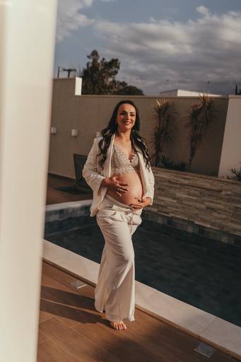 ensaio gestante moderno