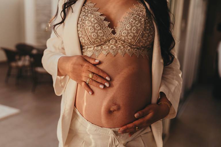 ensaio gestante moderno