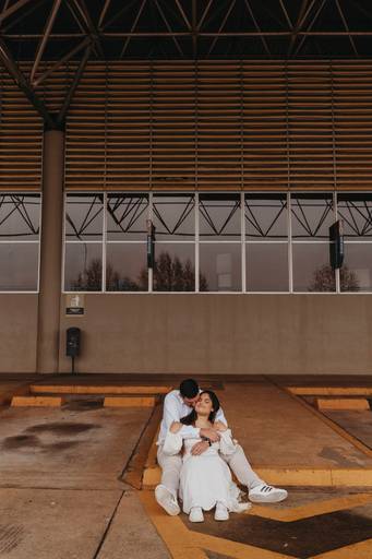 casal na rodoviária