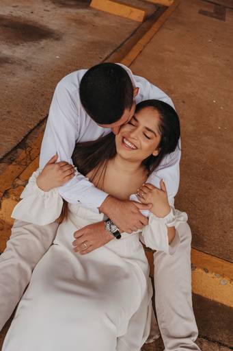 casal na rodoviária