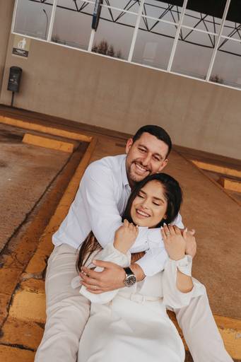 casal na rodoviária