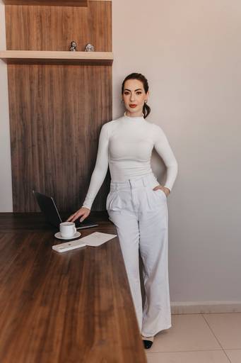 Foto psicologa escritório