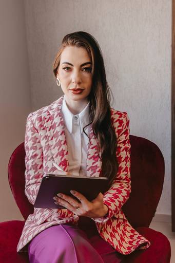 Foto psicologa escritório