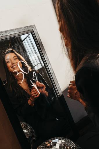 ensaio de aniversário moderno