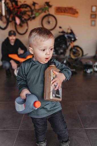 Pai e filho - mecanica - ensaio de dia dos pais