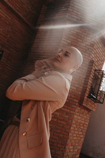 foto feminina urbana delicada