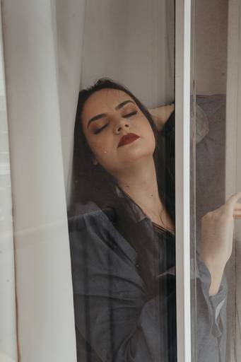 ensaio intimista femininino casa