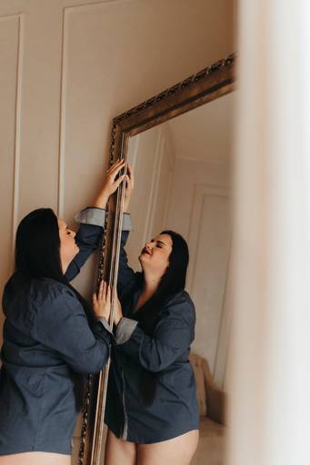 ensaio intimista femininino casa