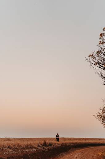 foto gestante natureza 