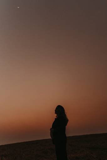 foto gestante natureza 