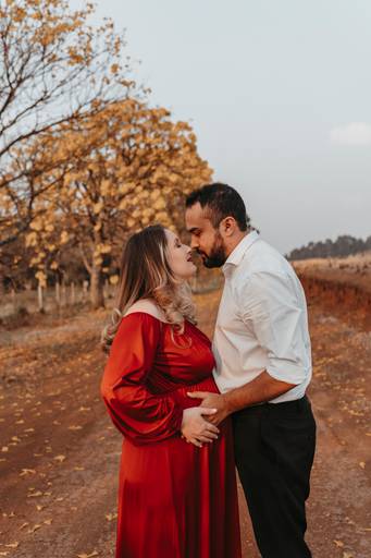 foto gestante natureza 