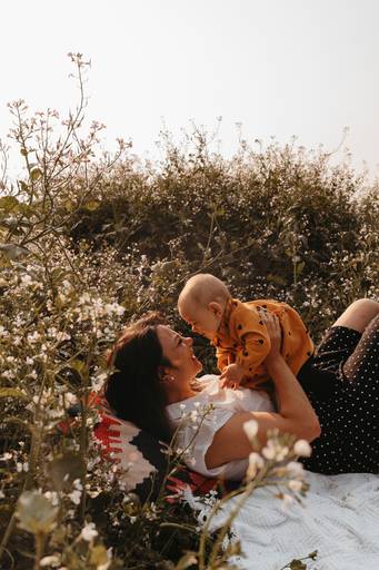 mãe e filha sessão