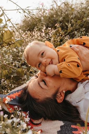 mãe e filha sessão