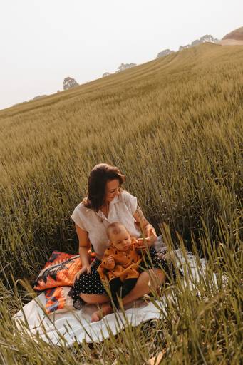 mãe e filha sessão