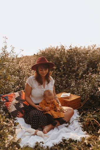 mãe e filha sessão