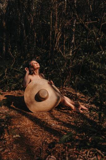 ensaio intimista natureza