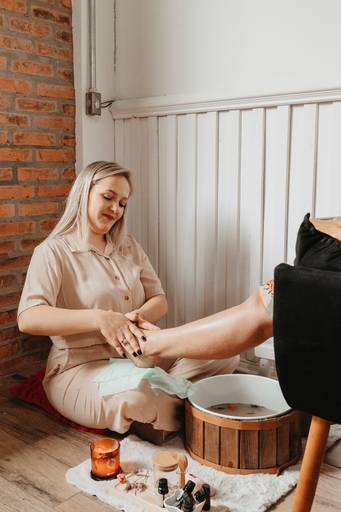 ensaio de marca pessoal podóloga 