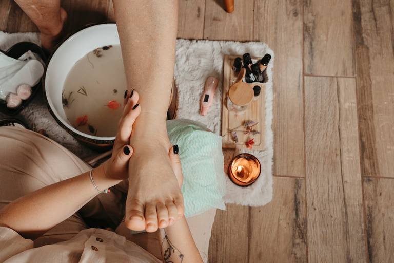 ensaio de marca pessoal podóloga 