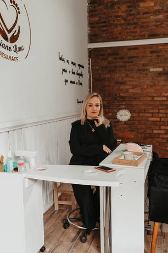 ensaio de marca pessoal podóloga 