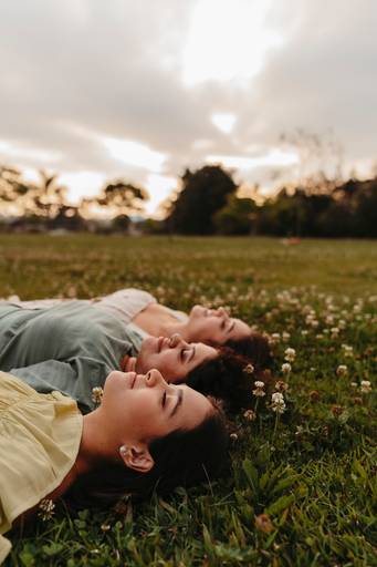 ensaio mãe e filhas