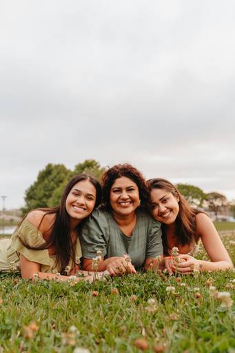 ensaio mãe e filhas