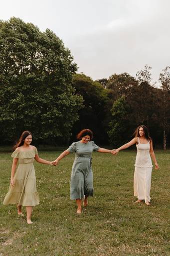 ensaio mãe e filhas