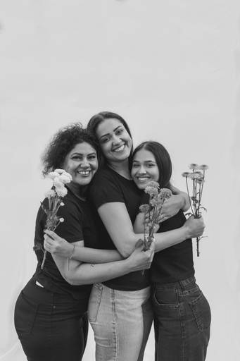 ensaio mãe e filhas