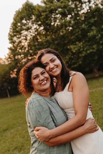 ensaio mãe e filhas