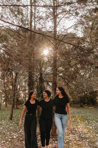 ensaio mãe e filhas