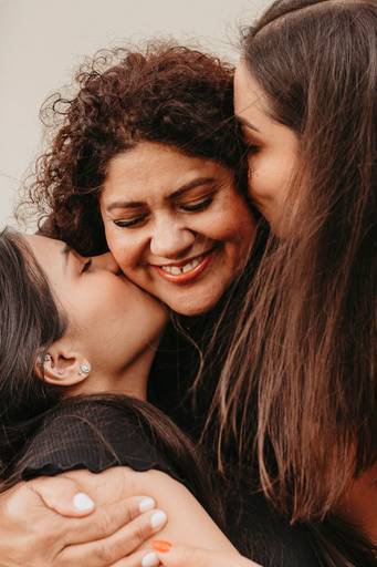 ensaio mãe e filhas