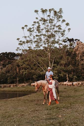 gestante fazenda cavalo