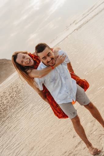 Ensaio casal na ilha do mel 