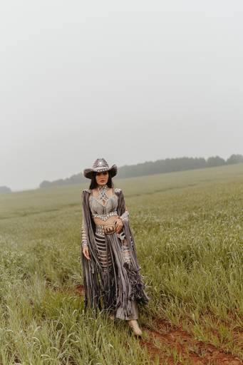 Ensaio feminino western country