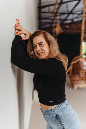 Ensaio feminino no estúdio 52 anos