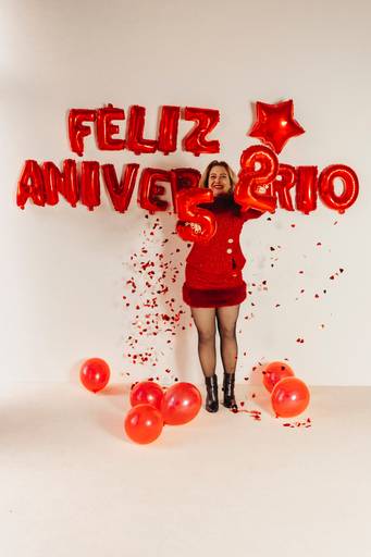 Ensaio feminino no estúdio 52 anos