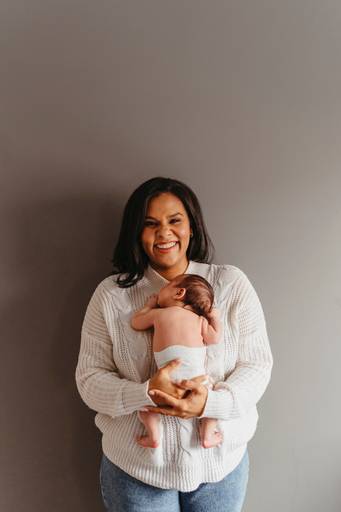 Newborn lifestyle em casa 