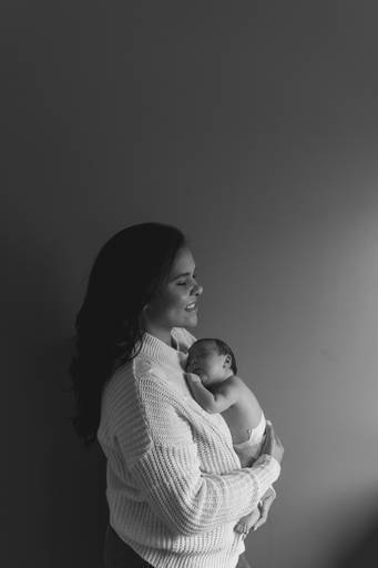 Newborn lifestyle em casa 