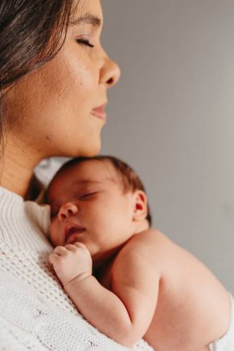 Newborn lifestyle em casa 