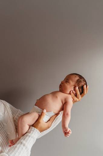 Newborn lifestyle em casa 