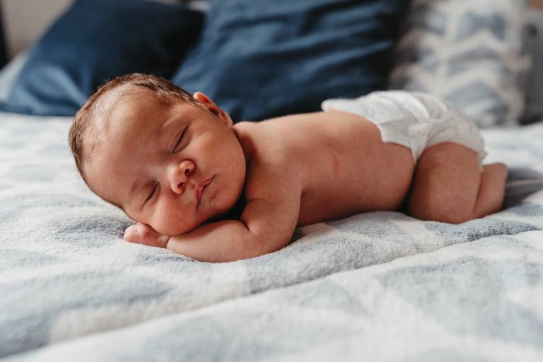 Newborn lifestyle em casa 