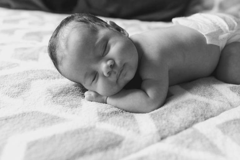 Newborn lifestyle em casa 