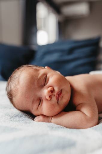 Newborn lifestyle em casa 