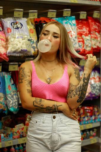 Ensaio em um mercado