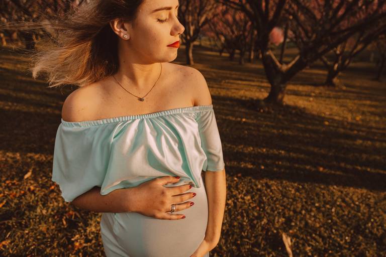 Ensaio gestante cerejeiras