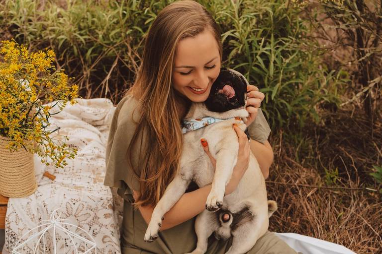 Ensaio com o seu pet