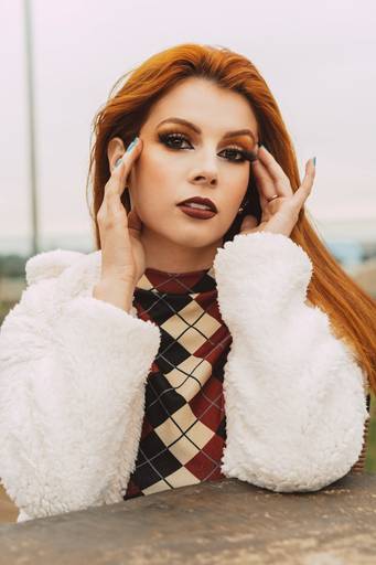 Fotos com casaco branco