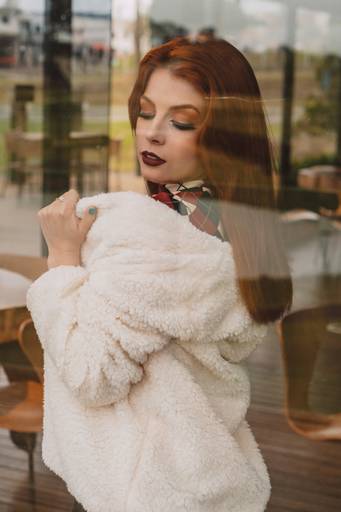 Fotos de mulher no inverno