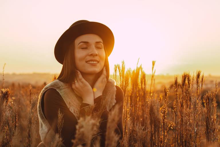 Ensaio feminino em um dia frio