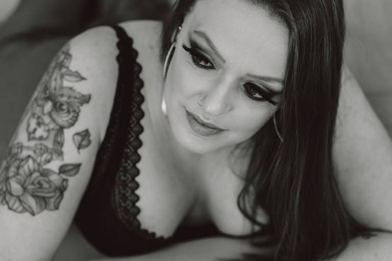 Ensaio feminino em casa