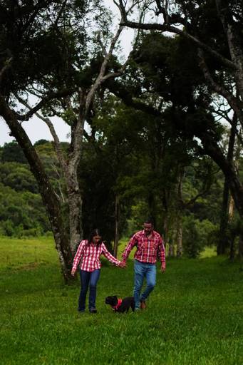 Ensaio casal com pet